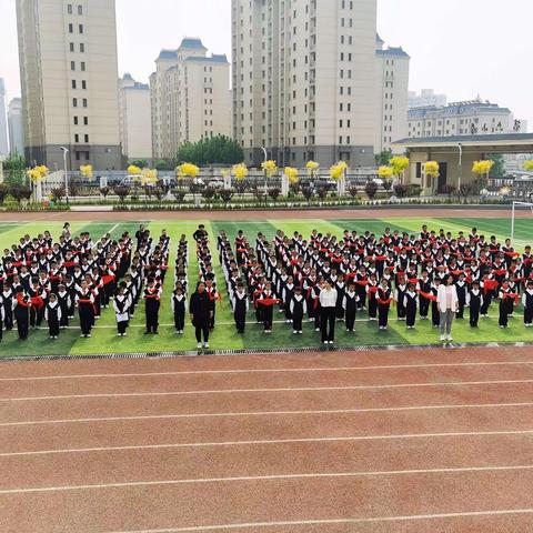 童心向党——迁西县第六小学2021年一年级新生分批入队仪式