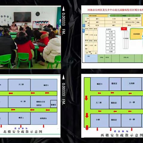 消防演练🌈安全“童”行——宜州区龙头乡中心幼儿园幼儿园演练活动