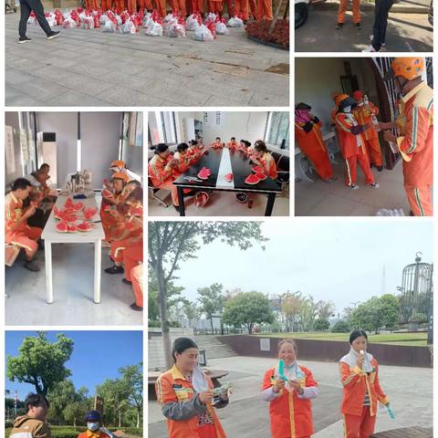 炎炎夏日-为坚守岗位的保洁员点赞