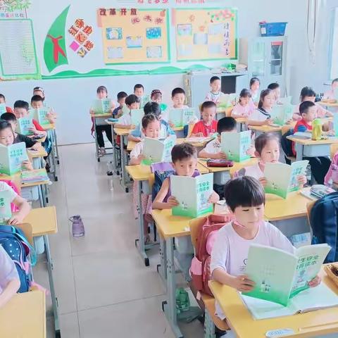 白龙店小学二年级二班学习学生安全教育读本观后感