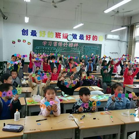 【吉利区实验小学·家校合作共育】手工制作《毛毛虫》