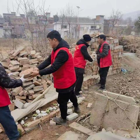 《巩义市新时代文明实践》张庄村周六志愿服务活动