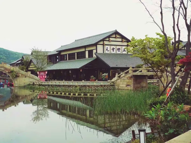无锡拈花湾一一日式小镇(2019年4月)