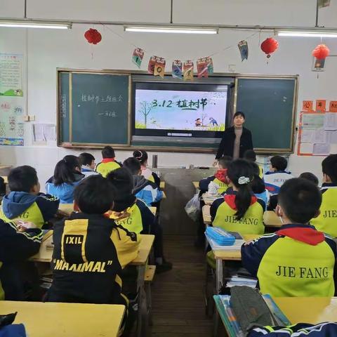 春风十里，不如植树有你——2022年云阳小学五年级植树节活动总结