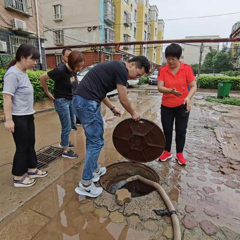 曲周镇社区：多举措扎实做好夏季汛期安全工作