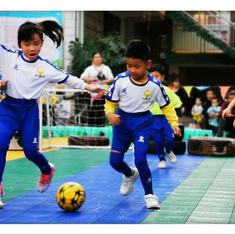 八步区育才路幼儿园特色课程空中学堂之“足”够精彩⚽️（第五期）