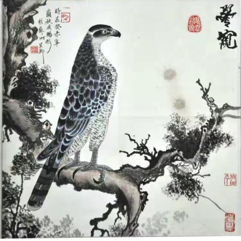 周鹏彬工笔花鸟系列之一