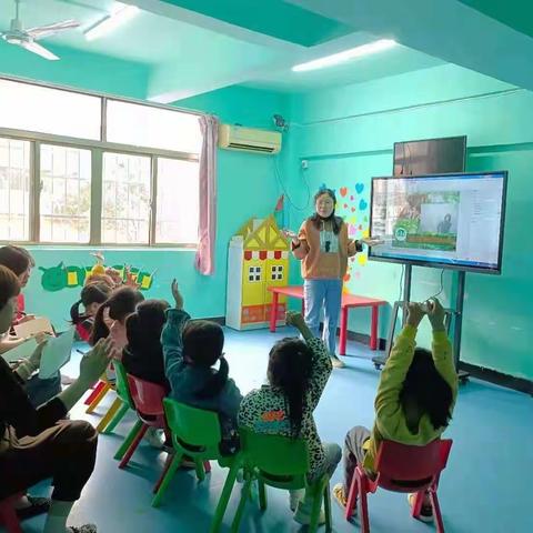 我和春天有个约会——（蓓德堡幼稚园3.12植树节活动）