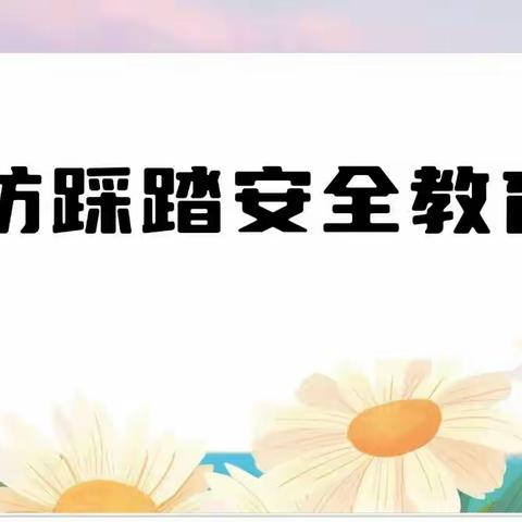 【预防踩踏，为爱护航】范营乡郑营小学防踩踏安全教育活动记录