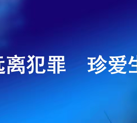 新密市新徽实验学校《远离犯罪 珍爱生活》法制安全教育