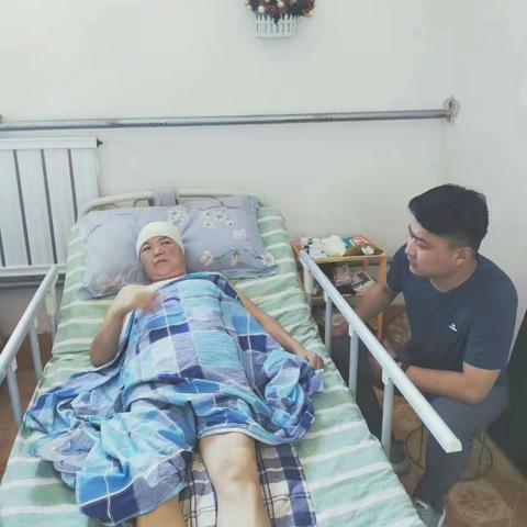 史庄村工作队关爱不“休假”