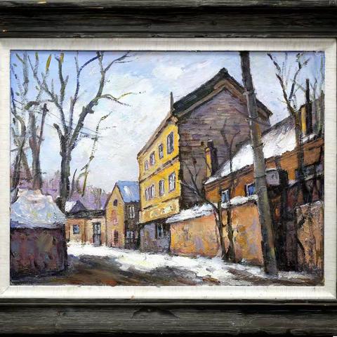 大美庄河 何彤［油画］作品赏析（二） 刘武宏