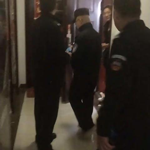 长乐中路派出所开展清查活动