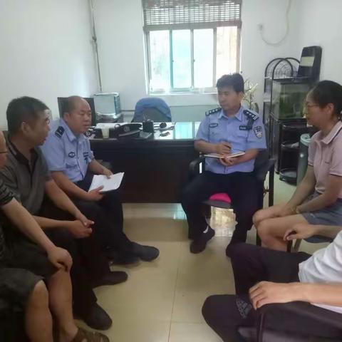 长乐中路派出所扎实推进扫黑除恶“入户走访再来一遍”活动