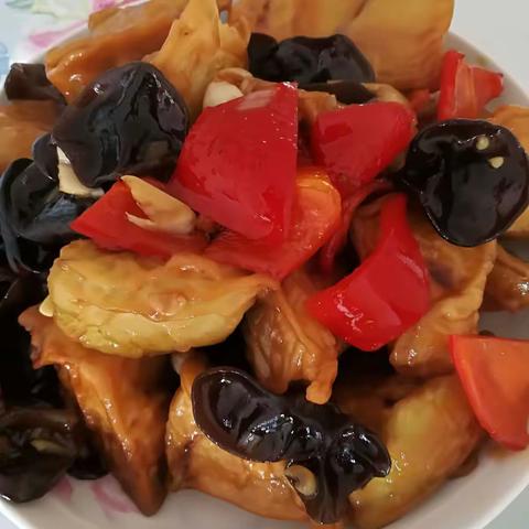 东北名菜之——烧茄子