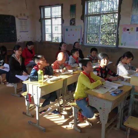 湖坊小学校本教研活动