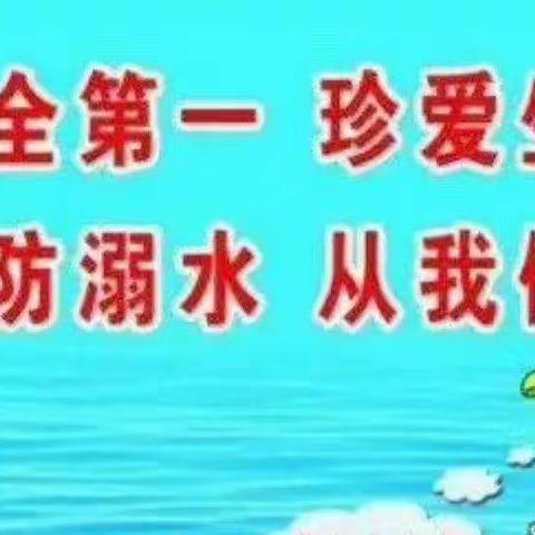 “珍爱生命 预防溺水”——滨海镇中心幼儿园防溺水安全教育主题活动