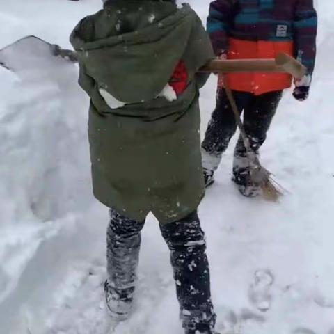 黎明小学二年二班 下雪天孩子们该有的样子