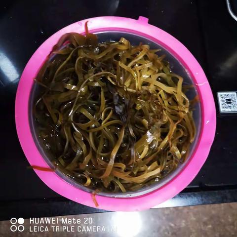 广东韶关实验中学七（31）班崔竑立美食周篇十八凉拌海带丝
