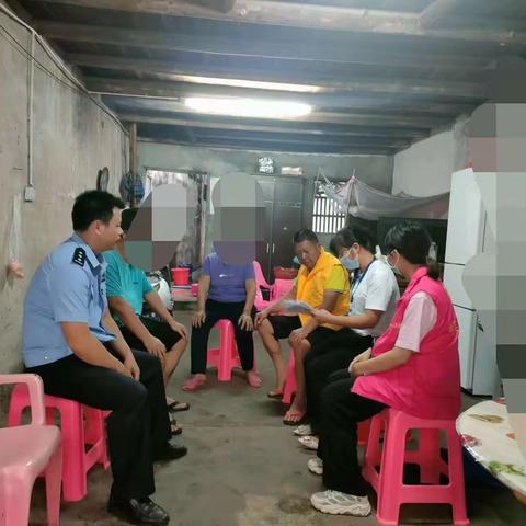 东山镇开展精神障碍患者（高风险）吸毒人员走访工作