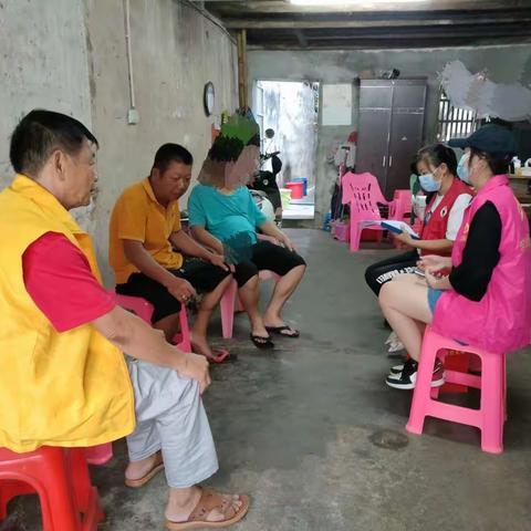 东山镇开展2022年“平安关爱”暨消博会期间高风险吸毒人员走访帮教