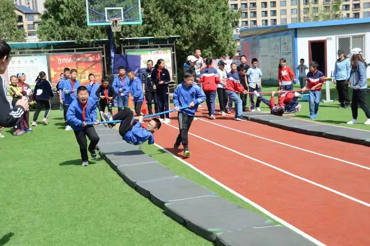 白道坪小学2019年春季趣味运动会精彩瞬间