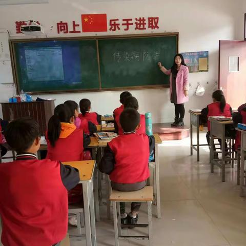 三年级乙班传染病防治班会