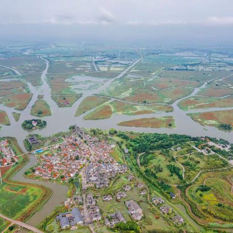 建湖县九龙口《淮剧小镇》，周未小伙伴们又一个打卡地