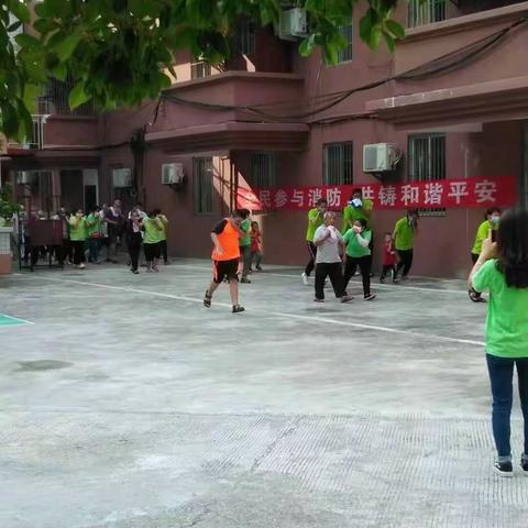 云安福利服务中心消防联合演练