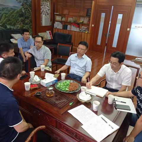 党员当先锋 一员助一企——市资规局第三突击队深入企业走访服务