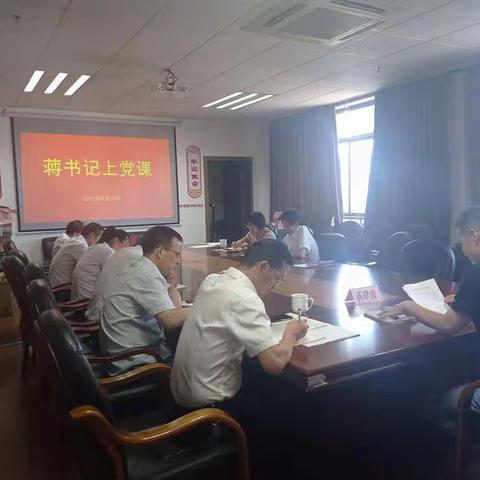 市自然资源调查登记中心支部召开党史学习教育专题组织生活会