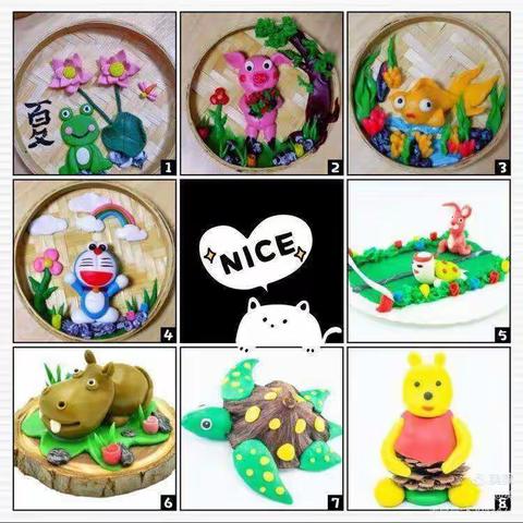 新时代幼儿园（大四班)面塑课程——“可爱的毛毛虫”🐛