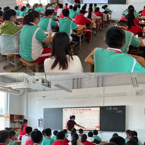 名师示范展风采，深耕课堂共成长                     —————实验中学东校区骨干教师示范课活动