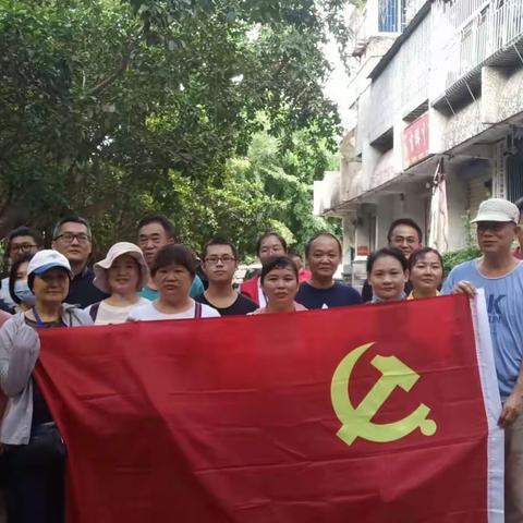 千家社区党总支部组织开展灭蚊防控传染病“四爱”环境卫生大扫除活动