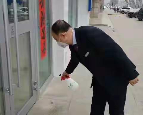 抗击疫情，建行平凉新区支行在行动