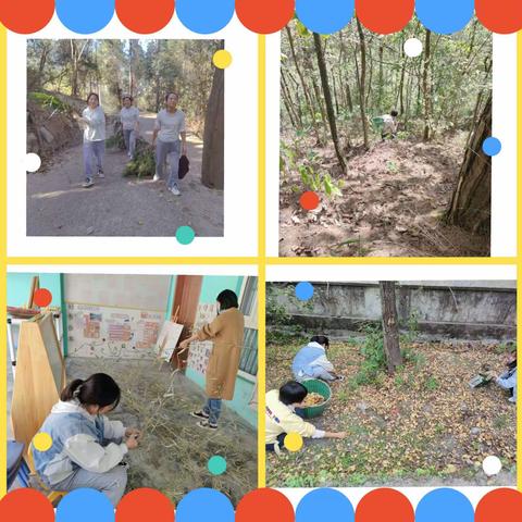 巧用天然材料，感受自然之美——流渡镇幼儿园
