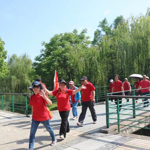 无锡山水网参加江苏省“长江经济带“行走大运河”喜迎建党100周年健步走活动回顾之二