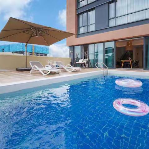 惠州双月湾海湾里·临海5房8床大泳池独栋别墅303/703（同户型）