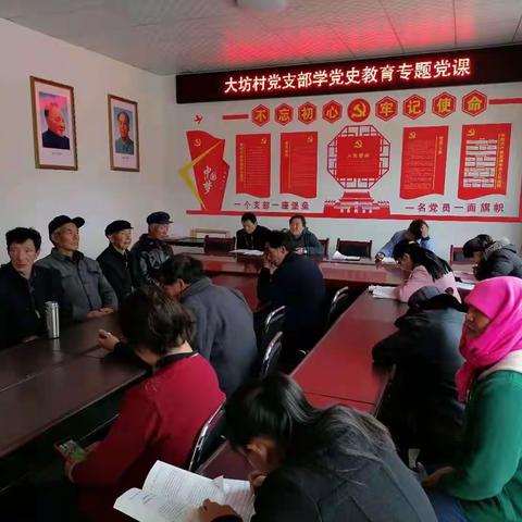 窑店镇大坊村学习党史办实事 为民服务解难题