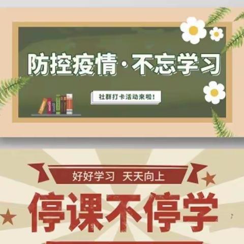 宅家不虚度，静待花开时—— 201班居家学习篇