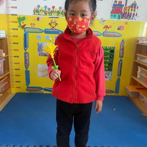 大一班小朋友们不一样的清明节。👏👏