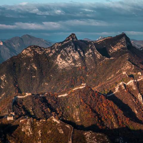 北京长城秋色