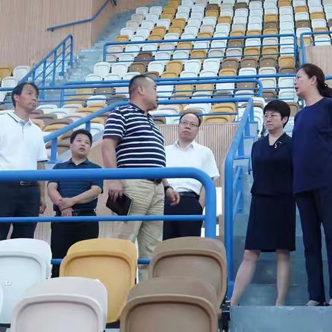【经发集团】经开区纪工委一行对场馆筹备情况进行检查