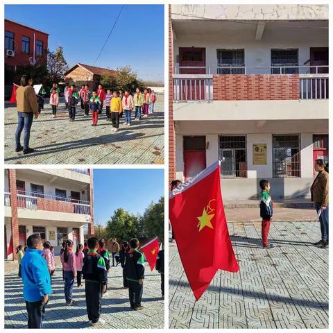 喜迎二十大 永远跟党走 争做好队员——高店乡高庙小学分批入队仪式