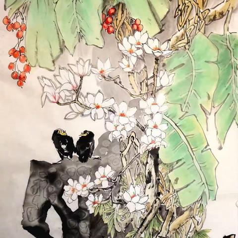 感谢主持人席跃良把我的《香清得露多》编入优秀写生与创作作品交流（第89期）