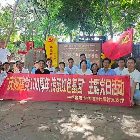 “庆祝建党100周年，传承红色基因”主题党日活动