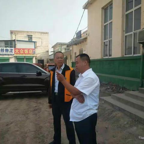 长治北车站书记王建朝莅临襄垣车站检查指导工作