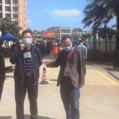 秀英区委政法委开展“疫情防控、党员先行”主题党日活动