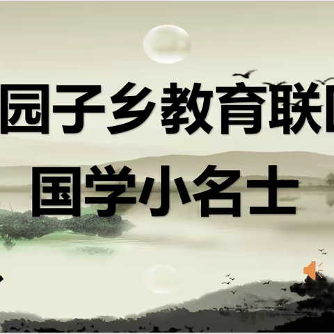 【乡村振兴·徐园子乡教育联区“强镇筑基”在行动】——“诵读经典 传承美德”国学小名士比赛 精彩纷呈