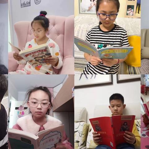 “醉心阅读沐书香”——万全区第三小学四五班寒假阅读活动